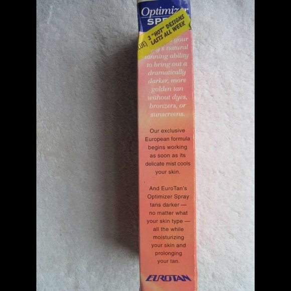 Eurotan Optimizer Spray Tan 4.15Floz Salon Proven Tattoos Natural Dark Fast Easy - Picture 3 of 9